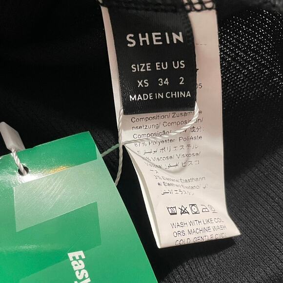 NWOT - SHEIN Ribbed Body Suit - Picture 3 of 4